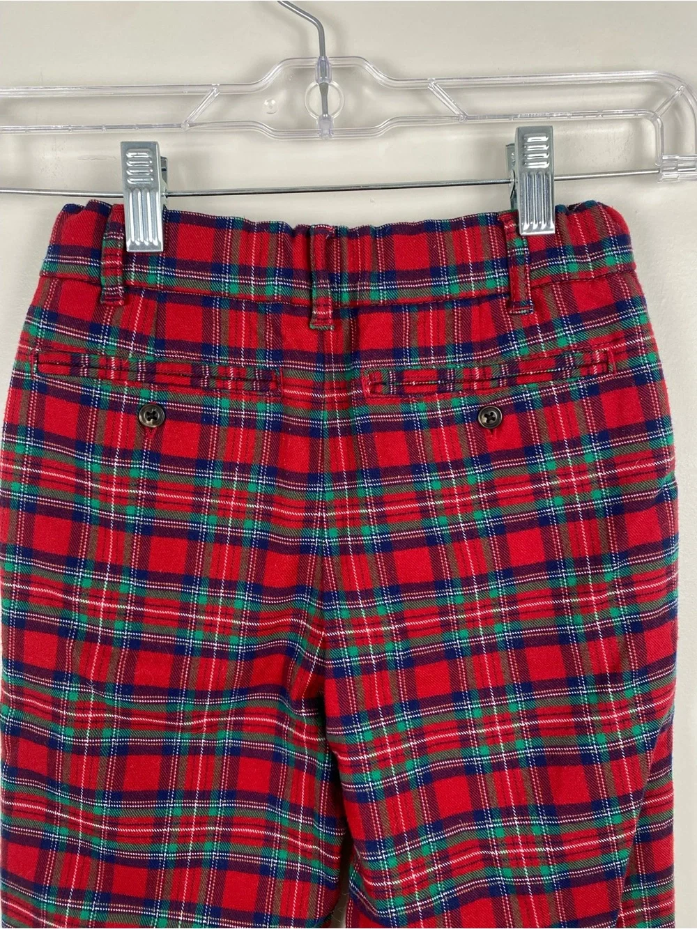 Gymboree Boys Family Celebrations Plaid Pants size 6
